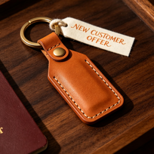 Ashford Heritage Zipper Pull Key Fob | NEW CUSTOMER OFFER